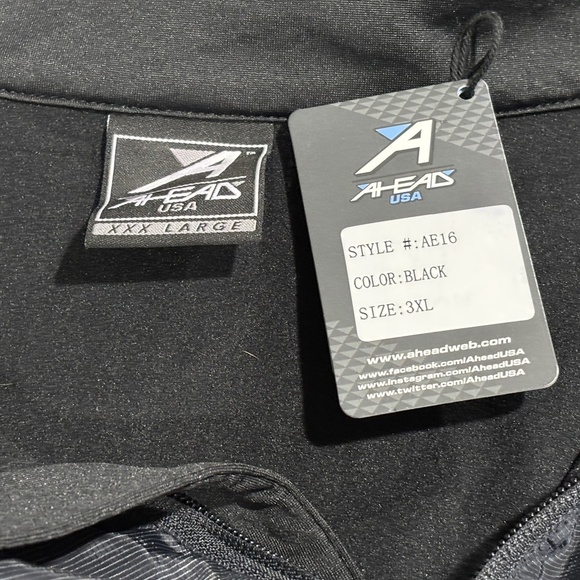 AHEAD Fleece Full zip Jacket NWT - Picture 3 of 5